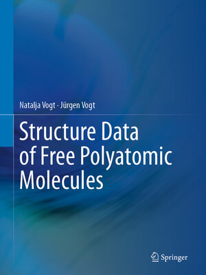 cover image of Structure Data of Free Polyatomic Molecules